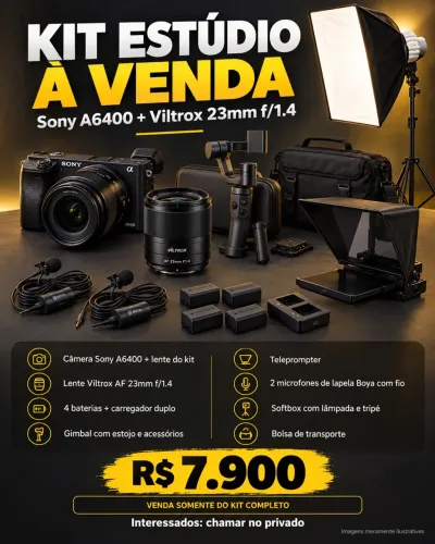 Kit Estúdio completo