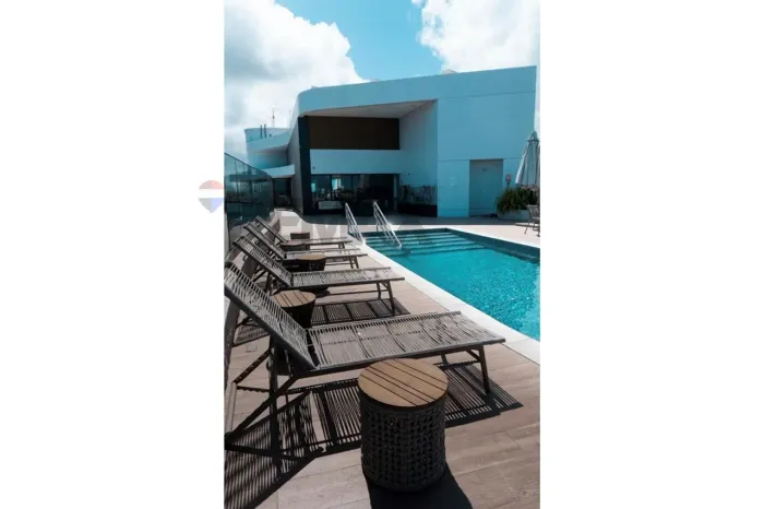 Apartamento 1 quarto para Locação no Parque do Cais em Recife, sofisticação com vista para