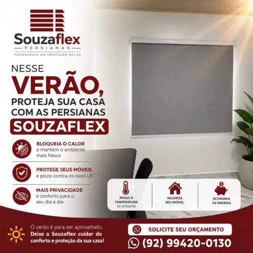 Persiana para proteger nesse verão !!!