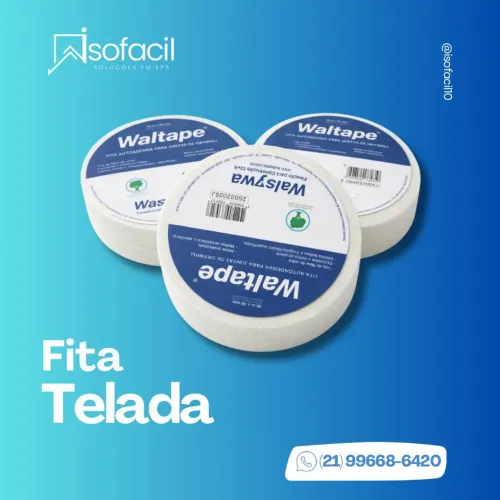 Kit cola, fita telada, perfil, cantoneira, travessa 