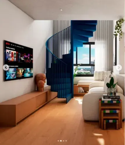 Cobertura Duplex Mangabeira VII C/103,87m² 2 Quartos, 1 Suíte, Solarium Privativo 01 Vaga