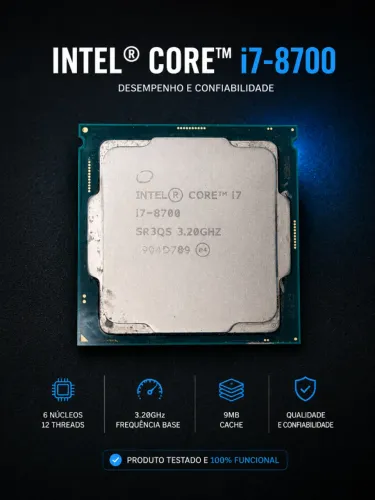 Processador I7 8700
