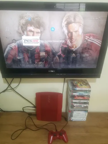 PS3 SSD 500GB + 25 JOGOS ORIGINAIS 