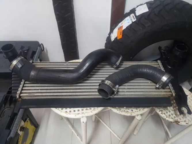 Refrigerador Intercooler Ford Ranger 3.2 XLT 2020 com mangueiras