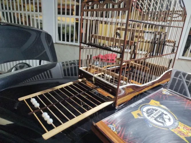 GAIOLA PARA TRINCA-FERRO - PADRÃO TORNEIO ?