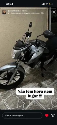 Moto Honda fan 160