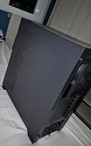 GABINETE GAMER ATLAS M1 PRETO NOVO