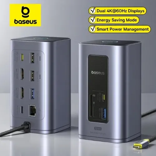 Docking Station Baseus Nomos Nu1 Air Spacemate (12 Em 1)