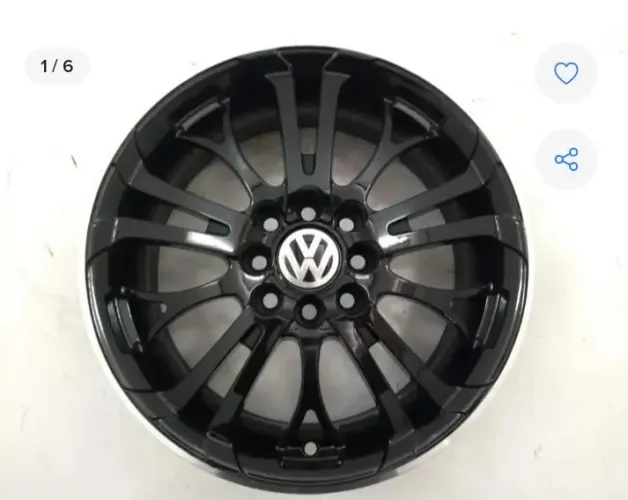 Roda 17 MULTIFUROS pneus NOVOS