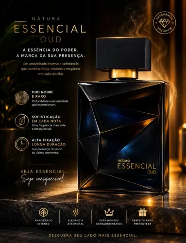 ESSENCIAL OUD! PERFUME ÁRABE.