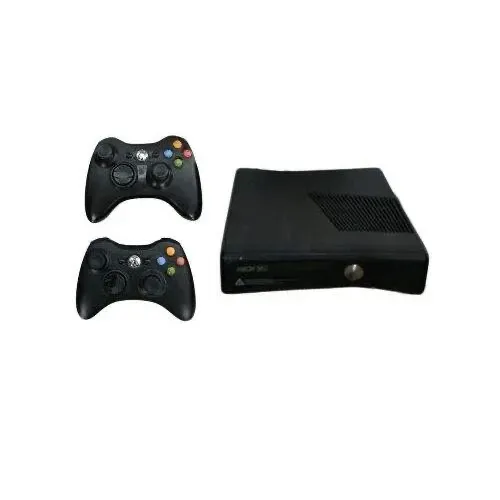 Promoção Xbox 360 destravado com dois controles e vários jogos