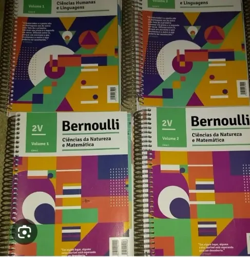 Promoção!!!!Livros Bernoulli 2v ensino médio 