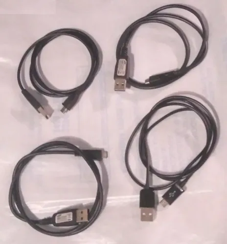 Cabo Usb - Micro Usb V8 com 80cm ou 100cm cor Preto