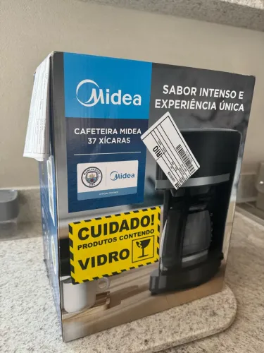 Midea Cafeteira Elétrica Preta 1,5L -110V