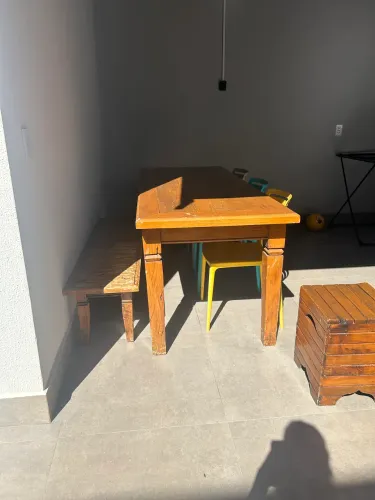 Mesa madeira Demolição