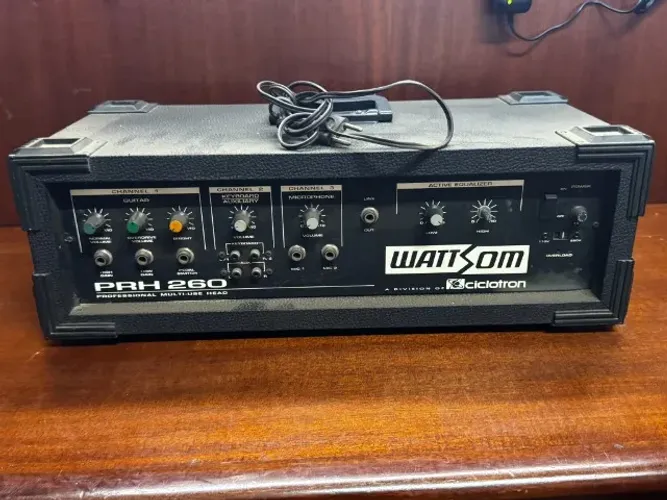 AMPLIFICADOR PARA CAIXA DE SOM WATTSOM