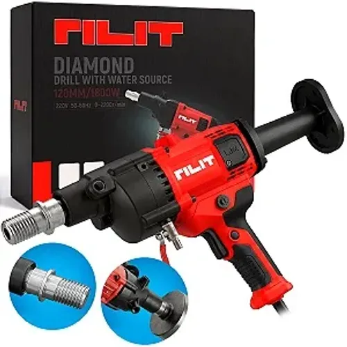 Perfuratriz Diamantada Manual Rilit AD1201 - 1800W - 220V