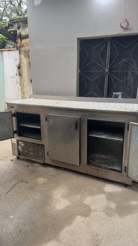 Balcão refrigerado inox