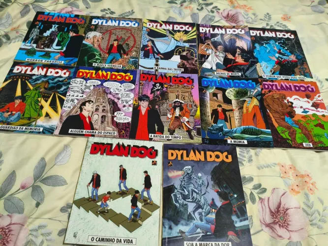Coleção Hqs Dylan Dog 12 Volumes