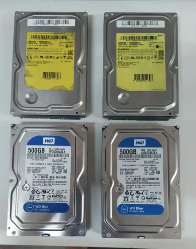 4 HDs usados