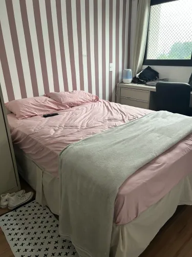 Cama box com baú - colchao ecoflex