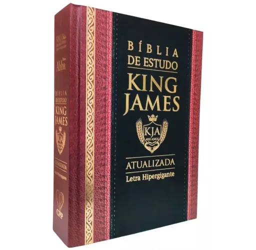 Bíblia de Estudo King James (Nova no plástico)
