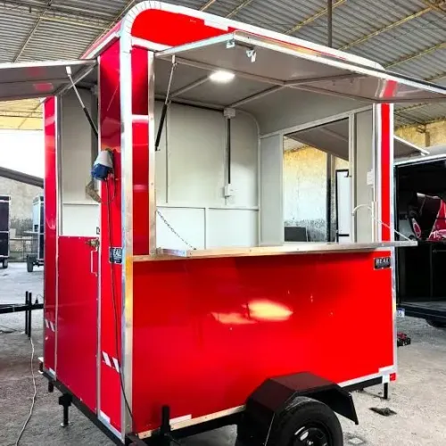 Lindo trailer de lanche