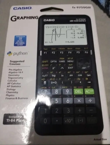 Calculadora graphing FX9750GIII da Casio