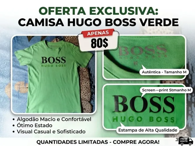 Camisa Hugo Boss