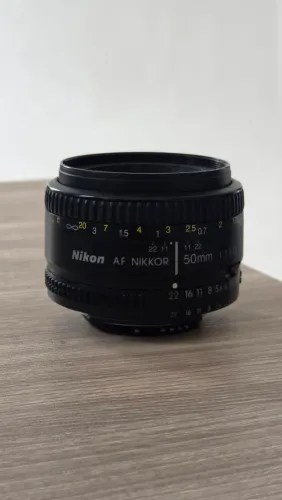 Lente 50mm Nikkor 1.8 D