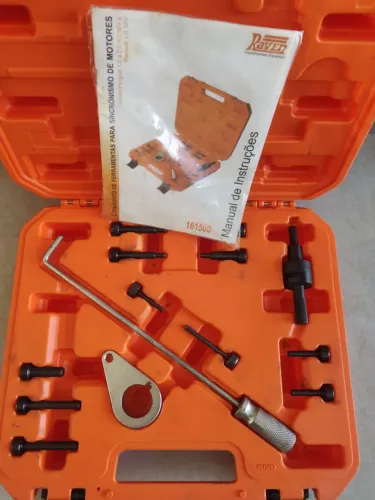5 kits de Ferramentas raven para trocar correia dentada, vendo todos ou separados.