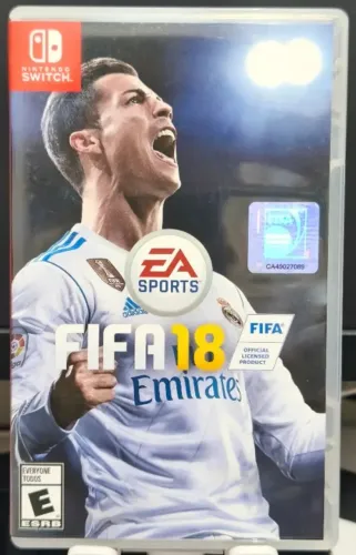 Fifa 18 Switch Nintendo Cartucho Português Brasil
