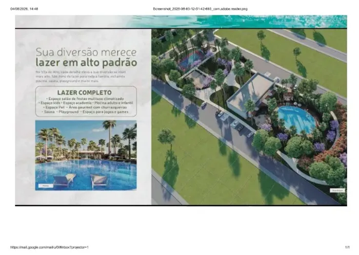 EXCELENTE REPASSE DE LOTE NO CONDOMÍNIO VILA DO ALTO - PARQUE DAS NAÇOES - NOVA PARNAMIRI