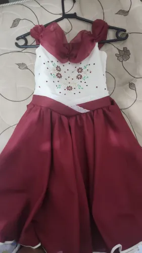 Vestido infantil de festa