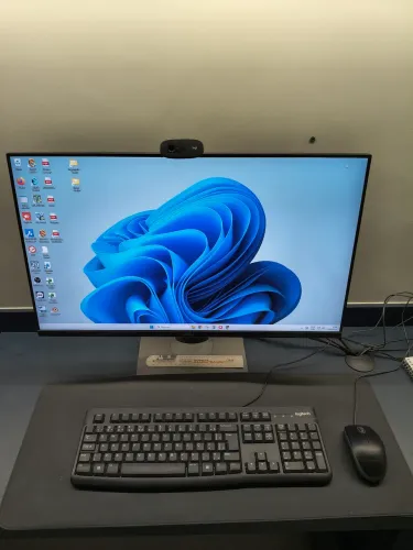 PC gamer i5 12400F, 16GB, 466GB, com monitor, completo