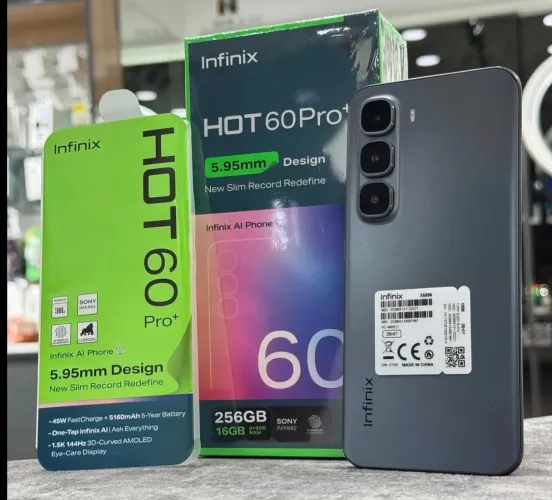 Infinix Hot 60 pro plus 256/8GB Novo lacrado 