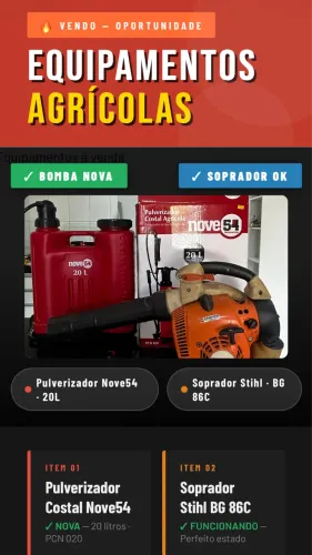 SOPRADOR STIHL + BOMBA