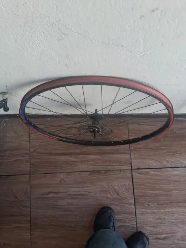 Jante aero 29 completa com catraca e e disco de freio