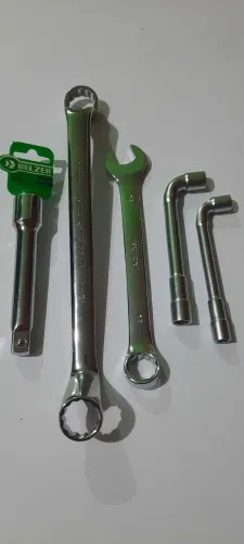 Kit Ferramentas Catraca Chaves Alicate Extensão Belzer Vonder Kingtony Novas