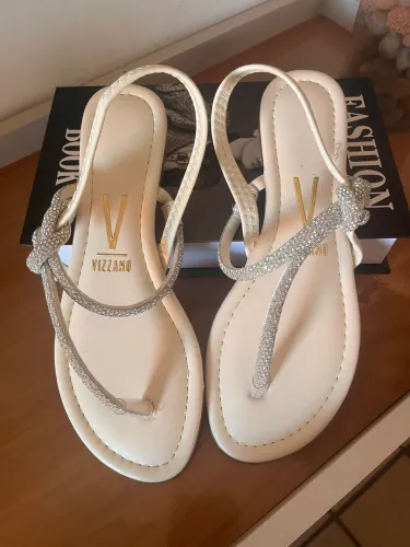 Rasteira Vizzano Off White
