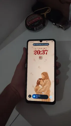 Celular Samsung A07 seminovo