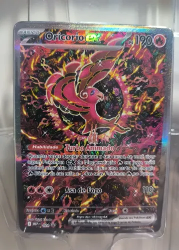 Oricorio EX Full Art Promocional - Pokémon T.C.G