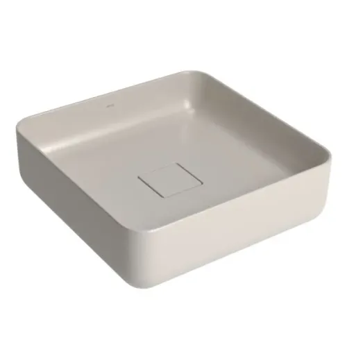 Cuba para Banheiro de Apoio Louça Quadrada Barbate 40x40cm Slim Deca