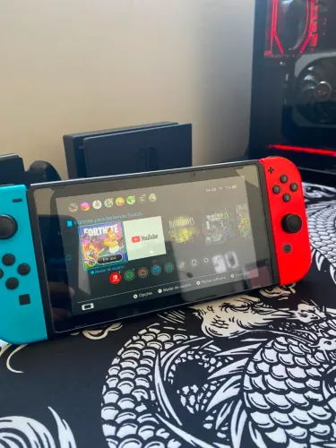 Nintendo switch V2 completo 