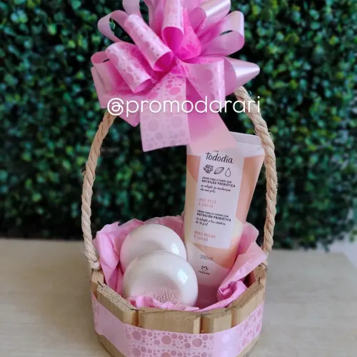 Cesta presente feminino Natura