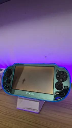 PS Vita OLED Desbloqueado + SD 64GB + Acessórios