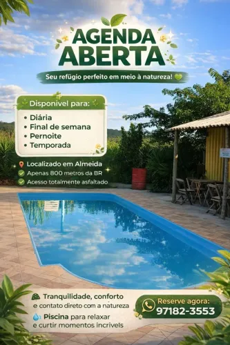 Lindo sitio em sao jose do almeida.