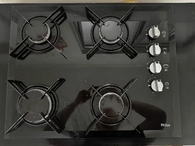 Fogão cooktop 4 bocas