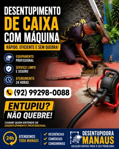 DESENTUPIDORA PROFISSIONAL ACEITAMOS CARTÕES, DESENTUPIMENTO EM GERAL, DESENTUPIDOR