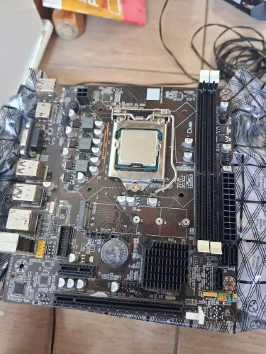 Kit Placa mãe Duex M.2 intel LGA 1155 Ddr3, Processador i5 3330